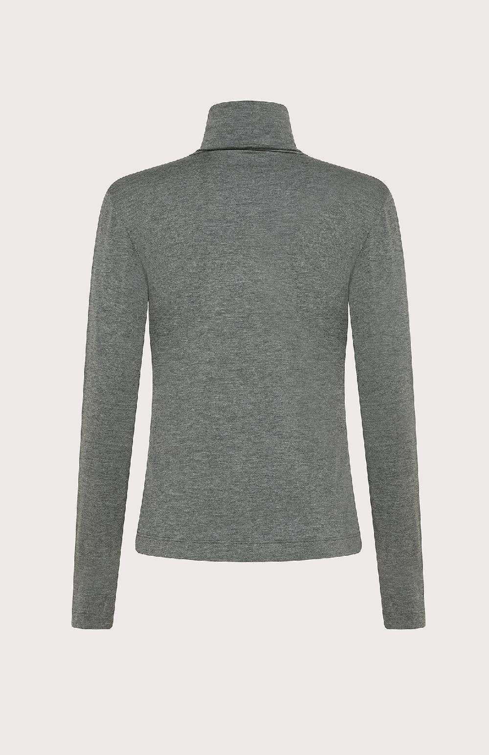 Seventy Dolcevita Maniche Lunghe In Jersey Unito Bistretch - Col. Grigio