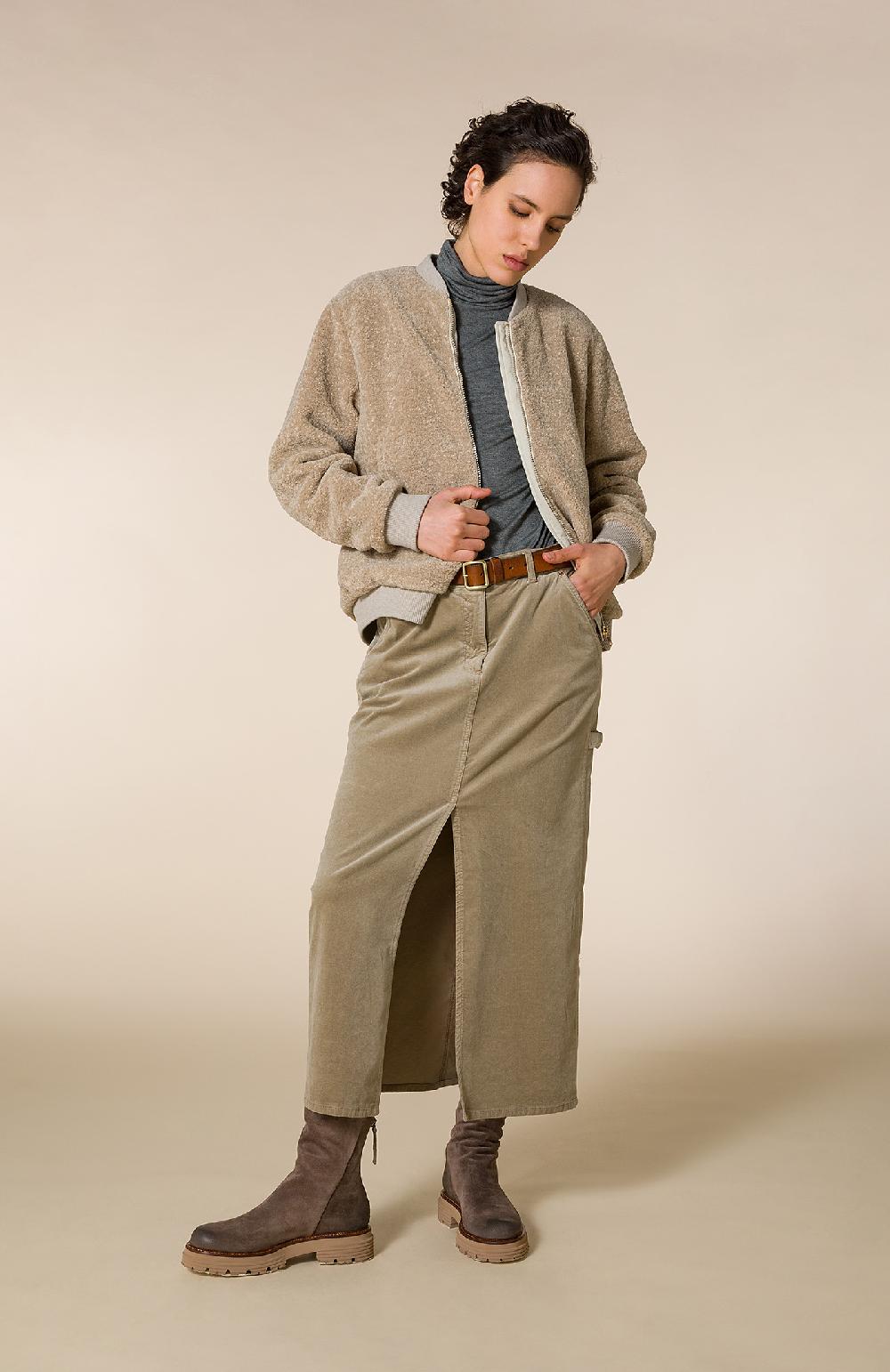 Seventy Dolcevita Maniche Lunghe In Jersey Unito Bistretch - Col. Grigio