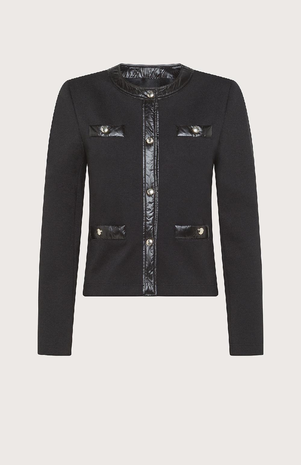 Seventy Giacca A Taglio Corto E Bottoni Push - Col. Nero