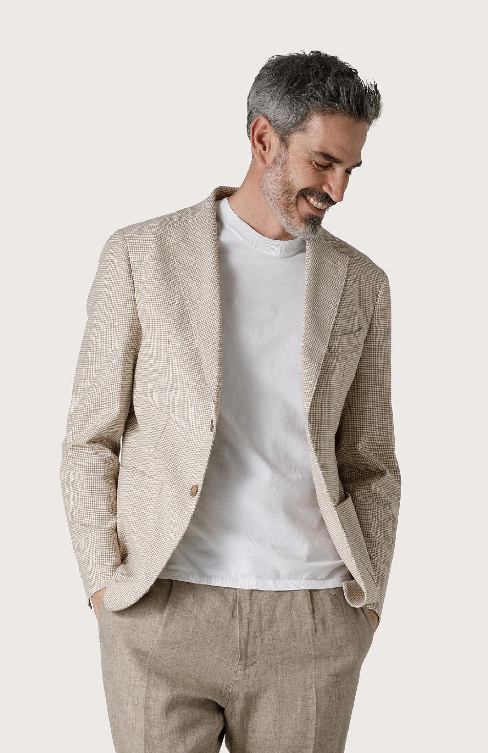 Seventy Giacca Classica Con Tasche A Toppa - Col. Neutro