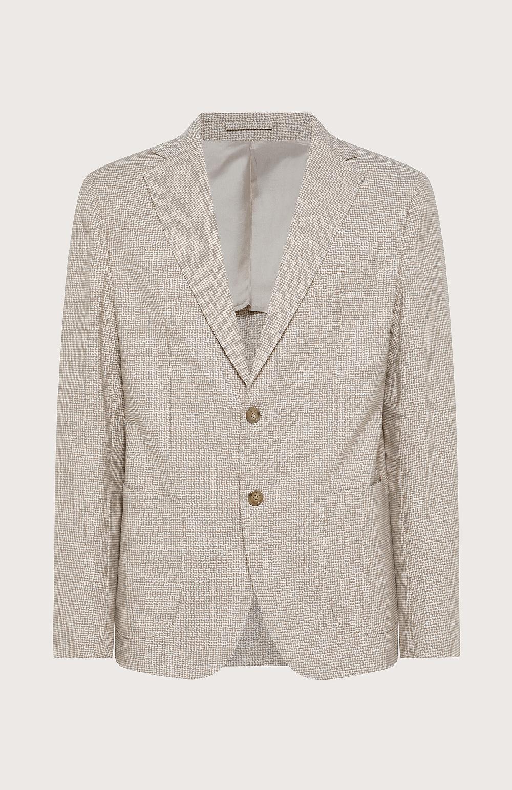 Seventy Giacca classica con tasche a toppa - Col. Neutro