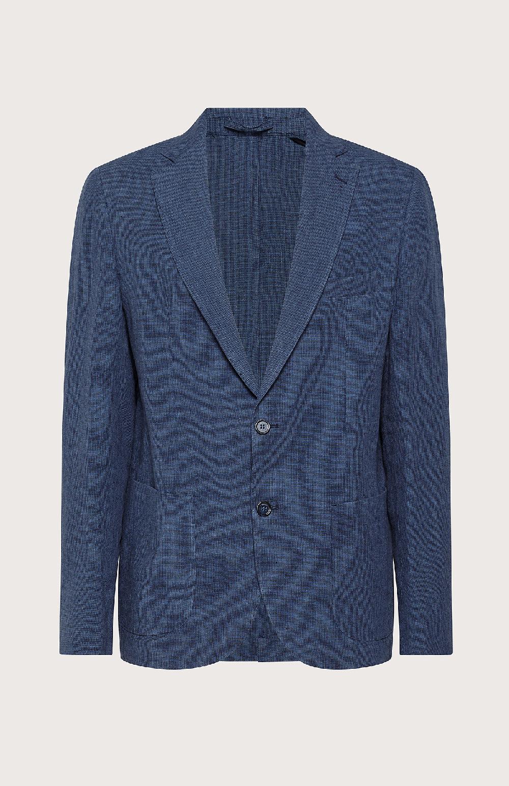 Seventy Giacca classica con tasche applicate - Col. Blu