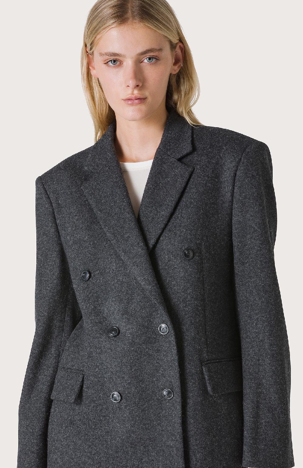 Seventy Giacca Doppiopetto Con Rever A Dente - Col. Grigio