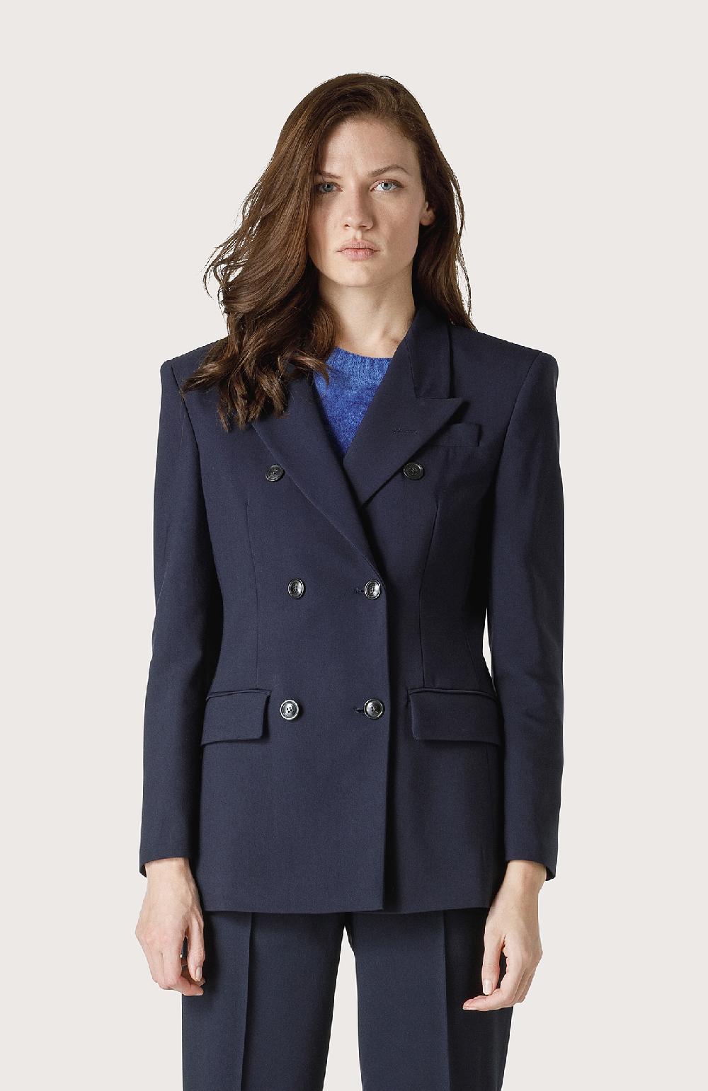 Seventy Giacca Doppiopetto Con Spalla Classica - Col. Blu