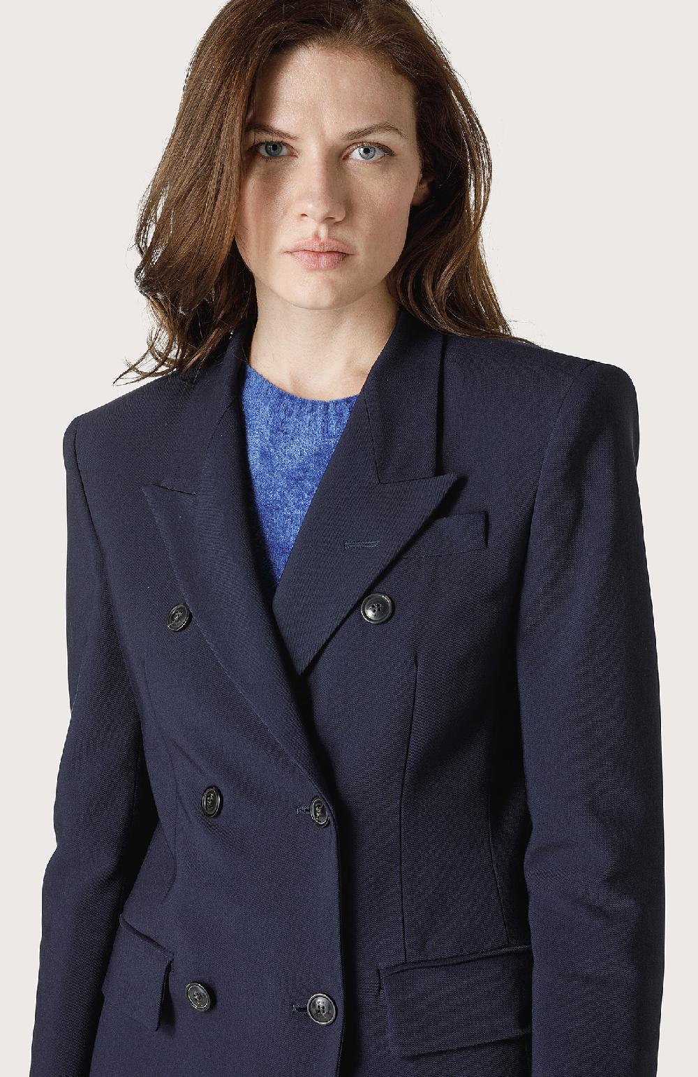 Seventy Giacca Doppiopetto Con Spalla Classica - Col. Blu