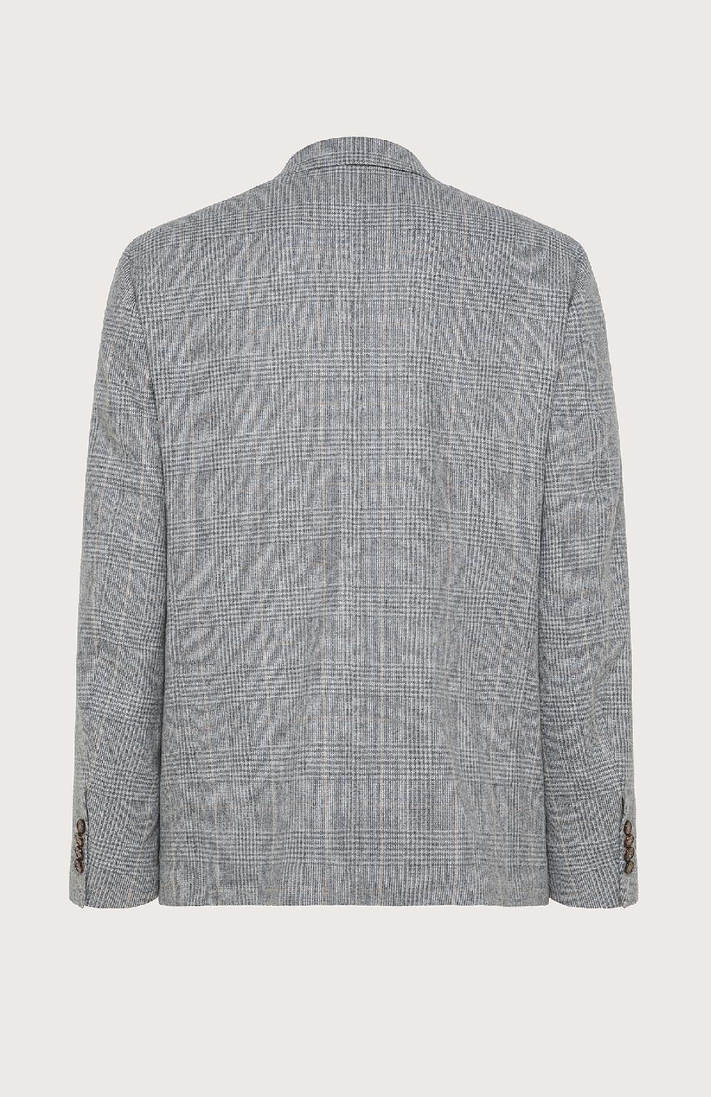 Seventy Giacca Monopetto In Galles Finestrato - Col. Grigio