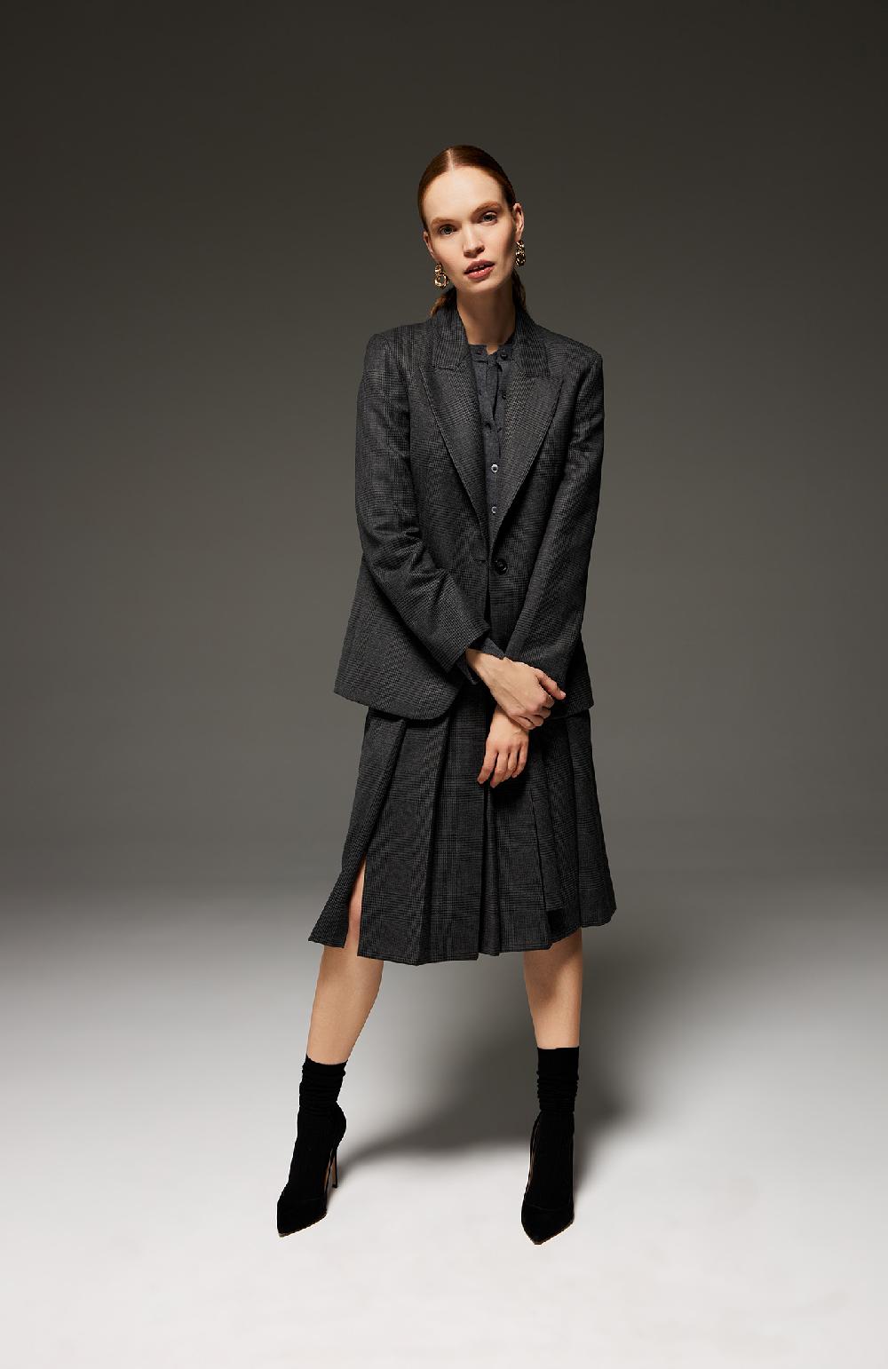 Seventy Giacca Monopetto In Galles Retrò - Col. Grigio