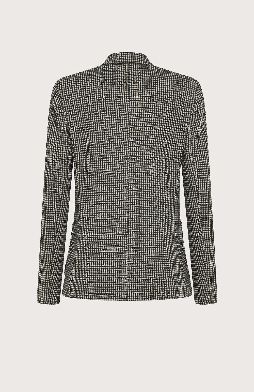 Seventy Giacca Monopetto In Jacquard Stretch - Col. Nero