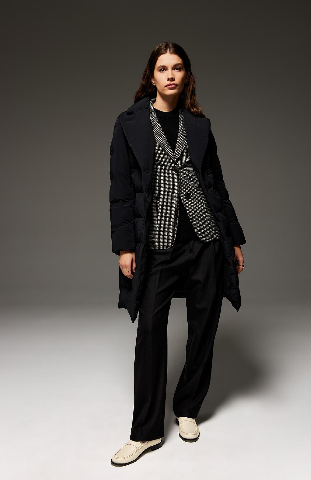 Seventy Giacca Monopetto In Jacquard Stretch - Col. Nero