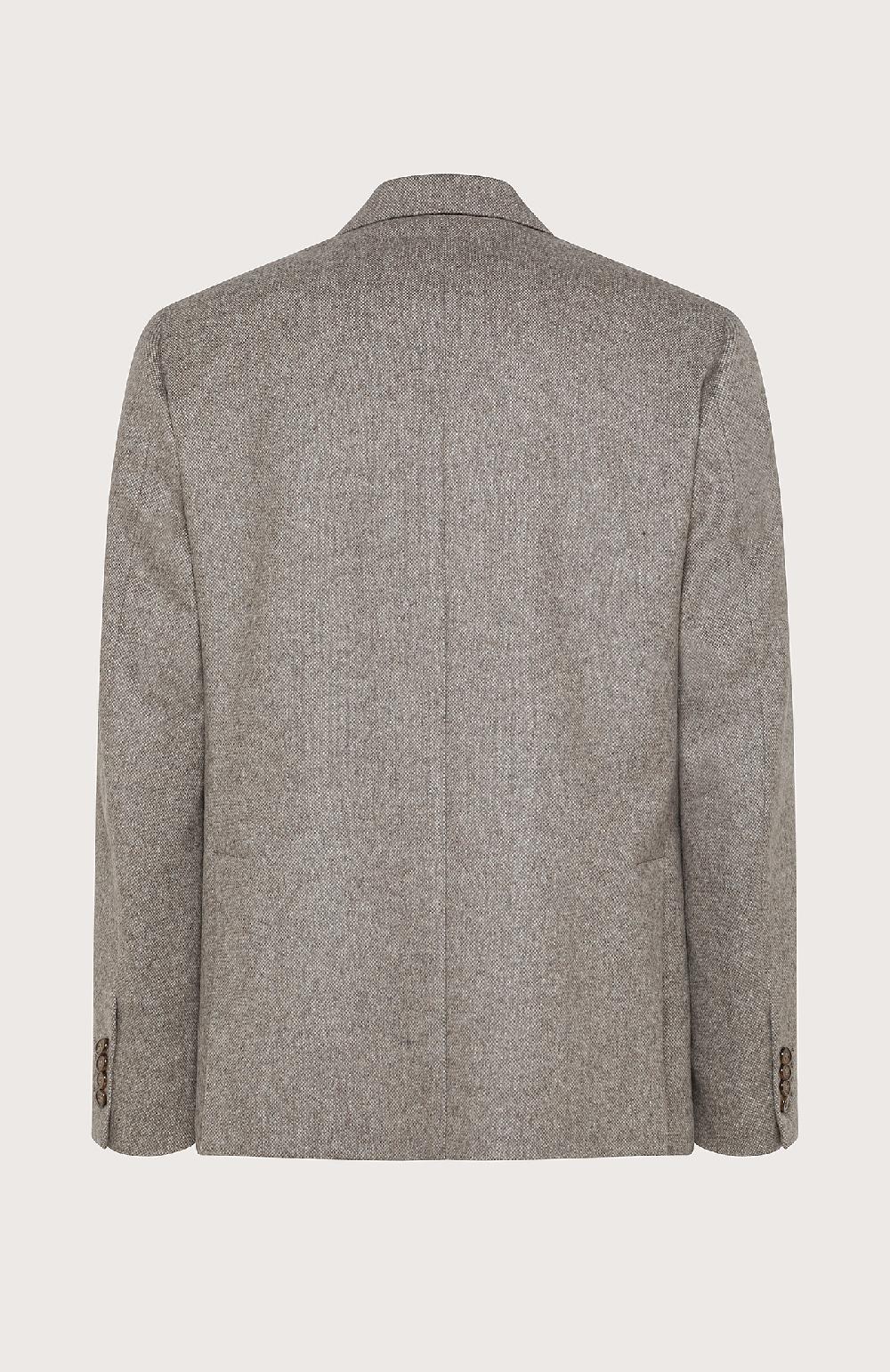 Seventy Giacca Monopetto In Microfantasia Mistolana - Col. Neutro