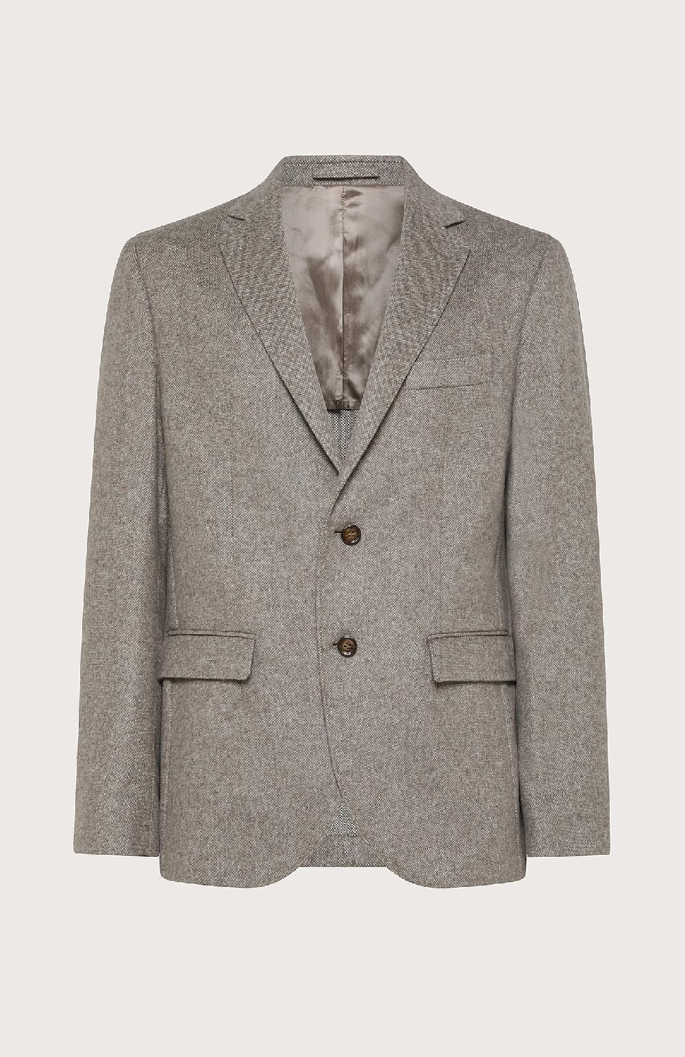 Seventy Giacca monopetto in microfantasia mistolana - Col. Neutro