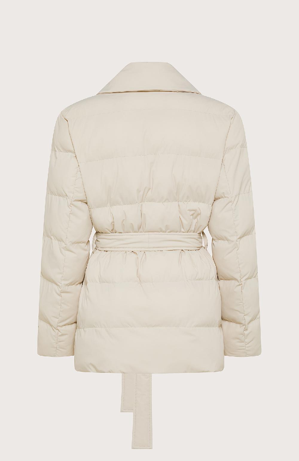 Seventy Giubbino Corto Con Cintura In Vita - Col. Neutro