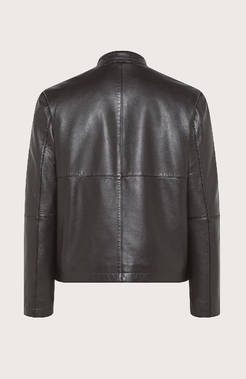 Seventy Giubbino Corto Con Collo A Fascetta - Col. Marrone