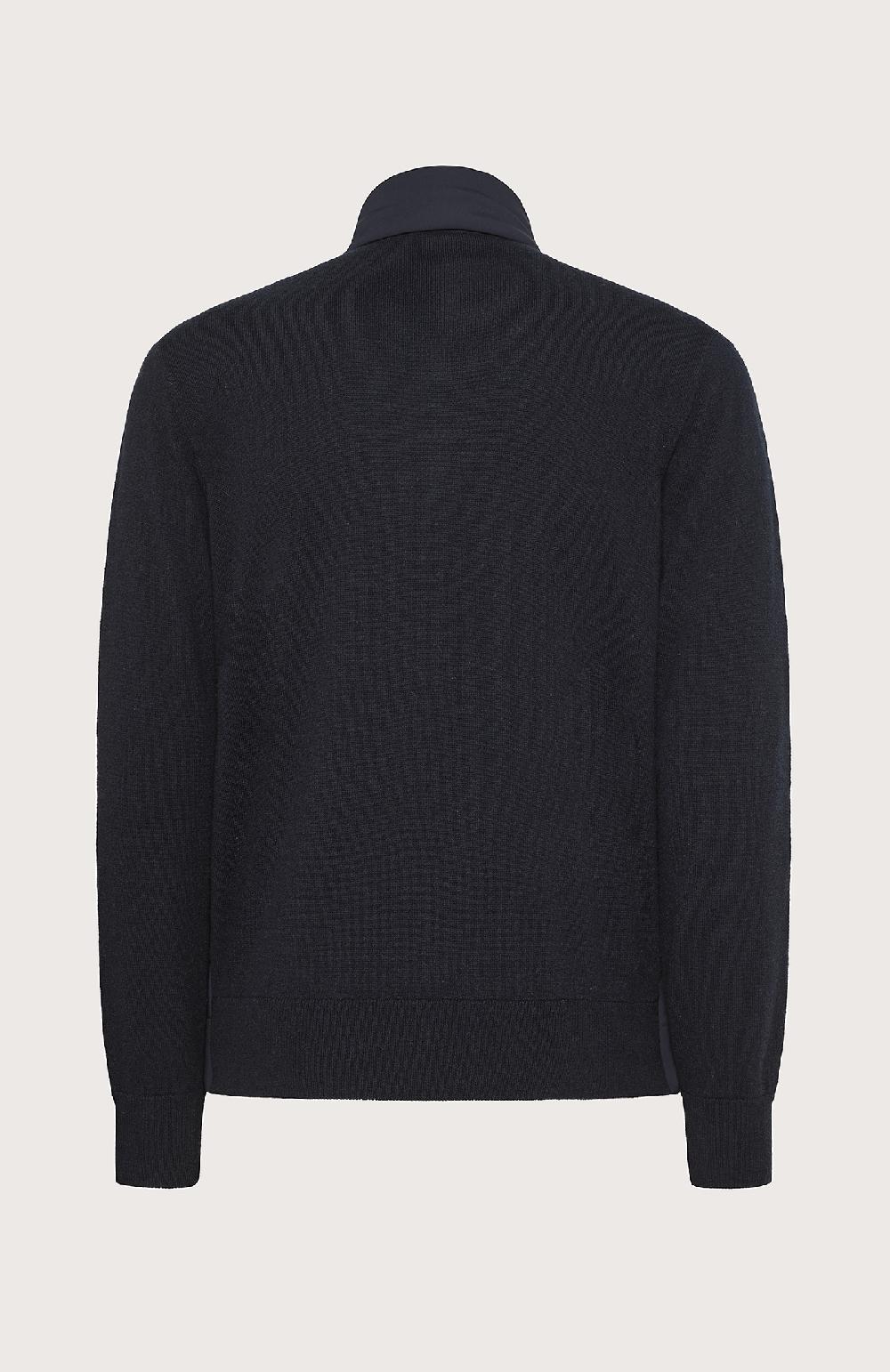 Seventy Giubbino Tricot Con Davanti Imbottito - Col. Blu