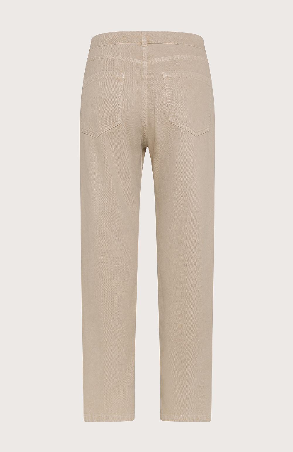 Seventy Jeans Carrot Fit In Bull Tinto Capo - Col. Neutro