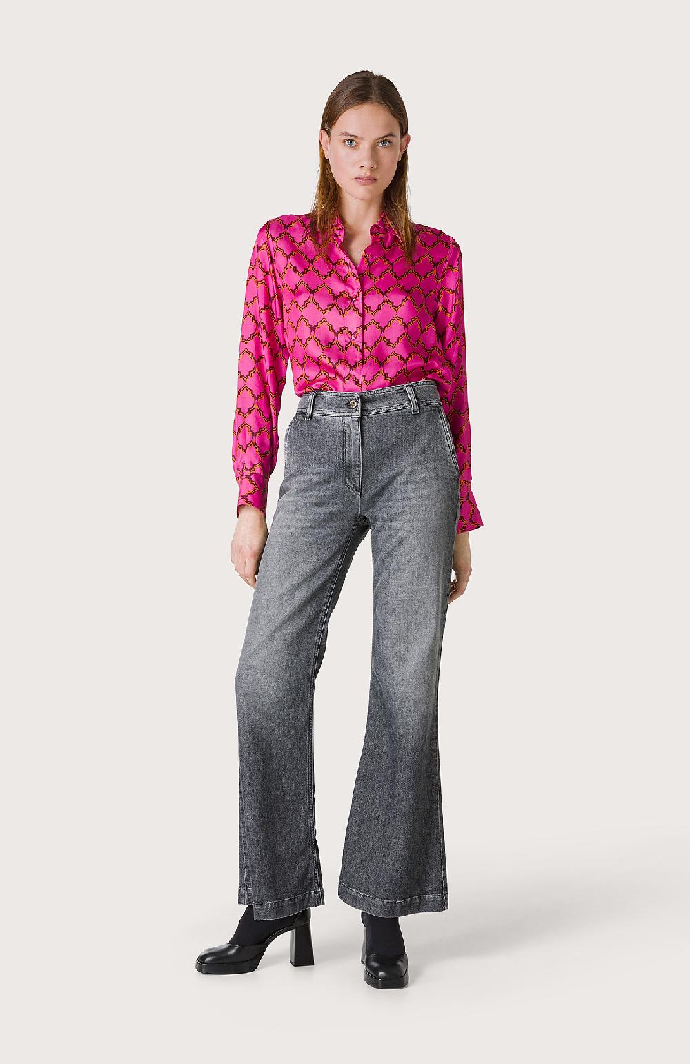 Seventy Jeans denim con tasche all'americana - Col. Grigio