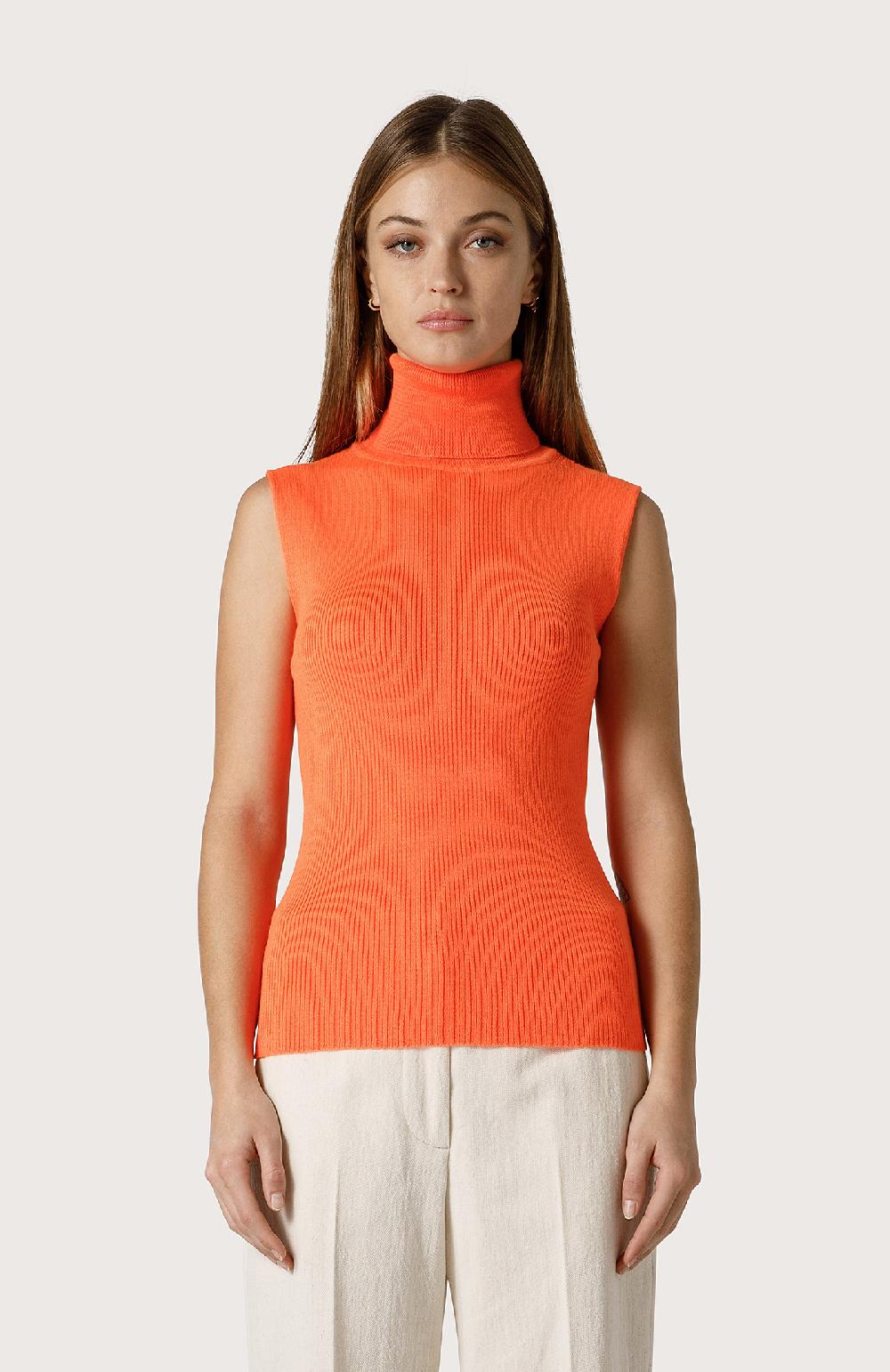 Seventy Maglia Ciclista In Misto Lana - Col. Arancione