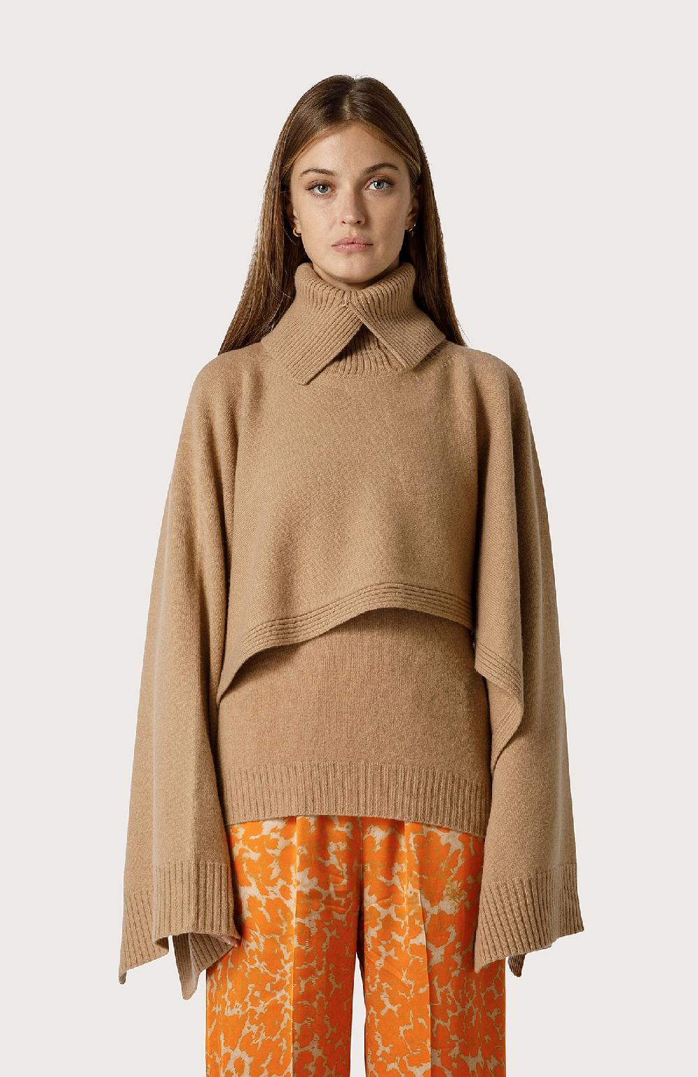 Seventy Maglia Doppio Capo Misto Cashmere - Col. Neutro