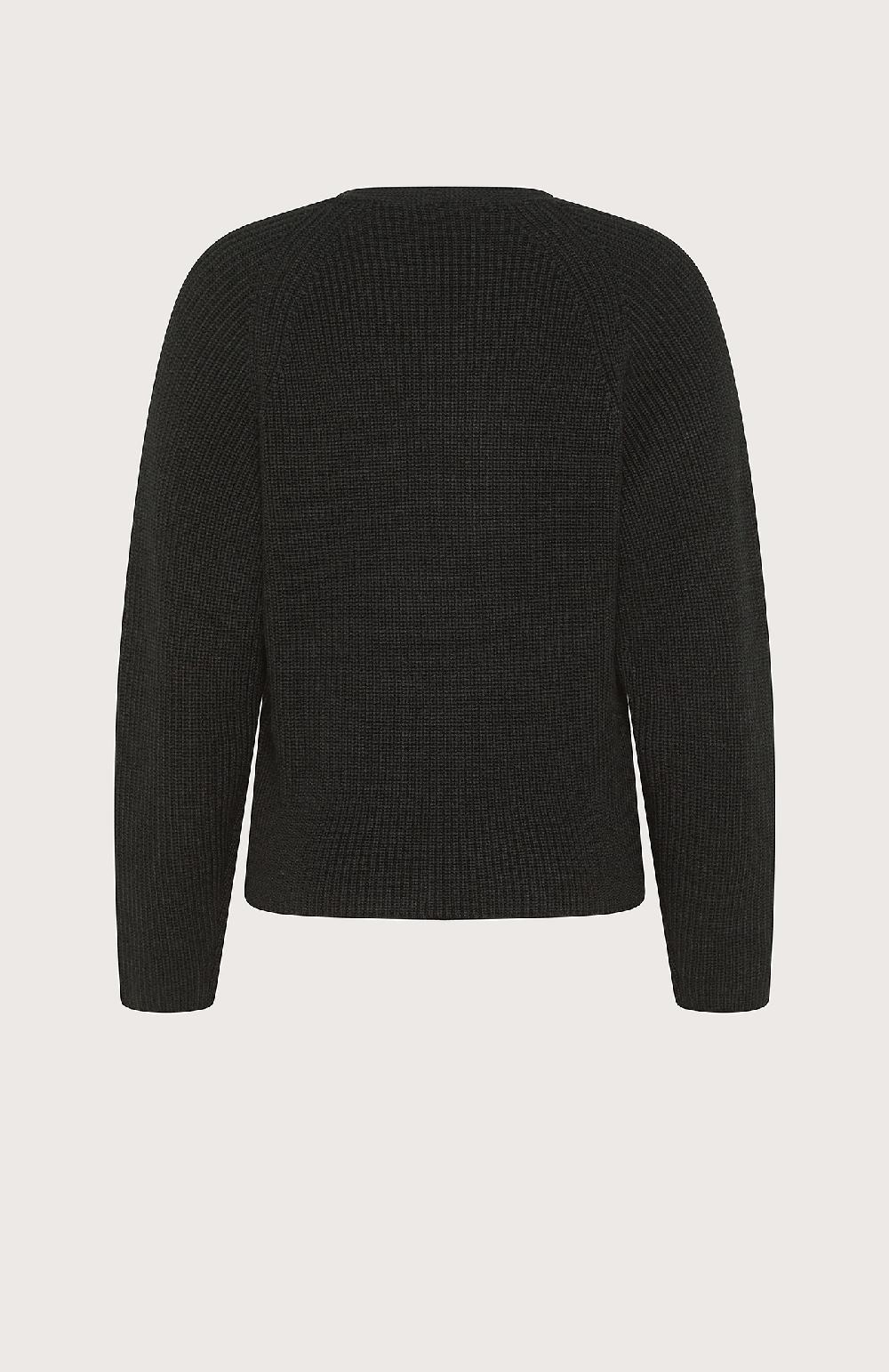 Seventy Maglia Scollo A V Boxy In Costa Inglese - Col. Nero