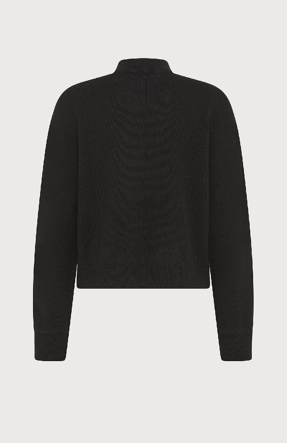Seventy Maglioncino Con Collo A Lupetto E Zip - Col. Nero