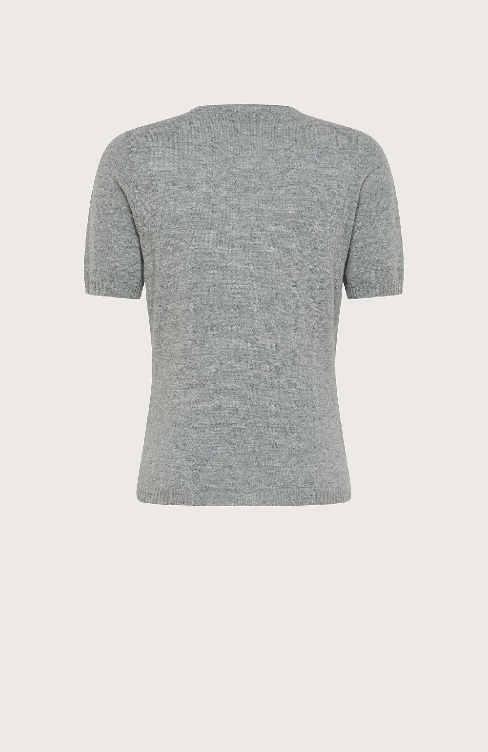 Seventy Maglioncino Maniche Corte In Cashmere/lana - Col. Grigio