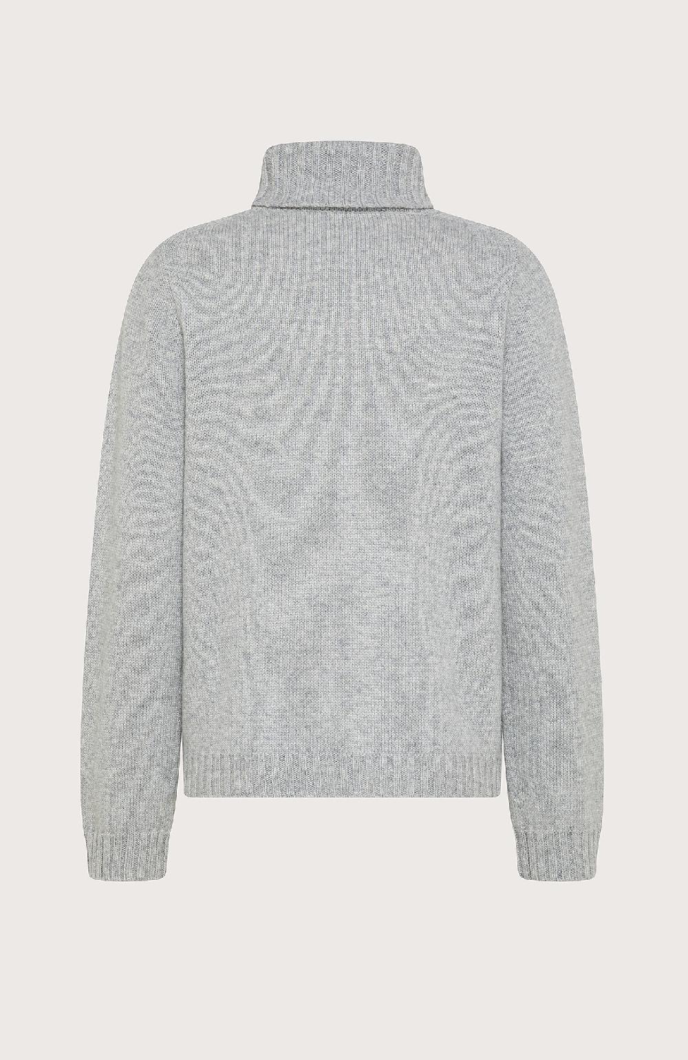 Seventy Maglione Con Motivo A Costa Sul Davanti - Col. Grigio