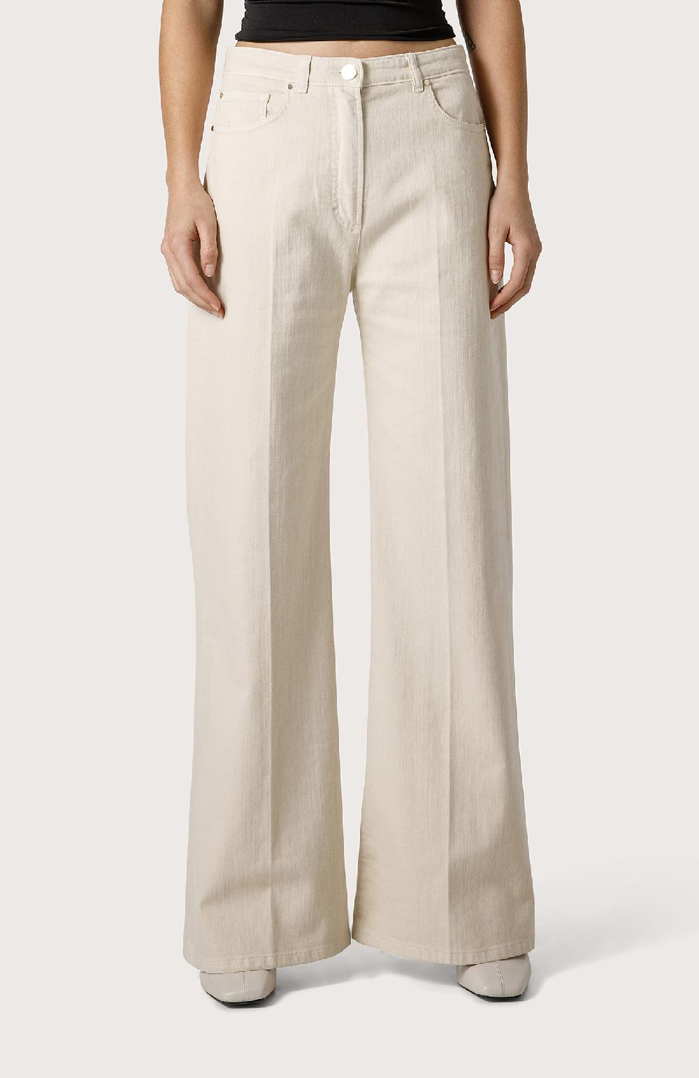 Seventy Pantalone 5 Tasche In Cotone Stretch - Col. Bianco
