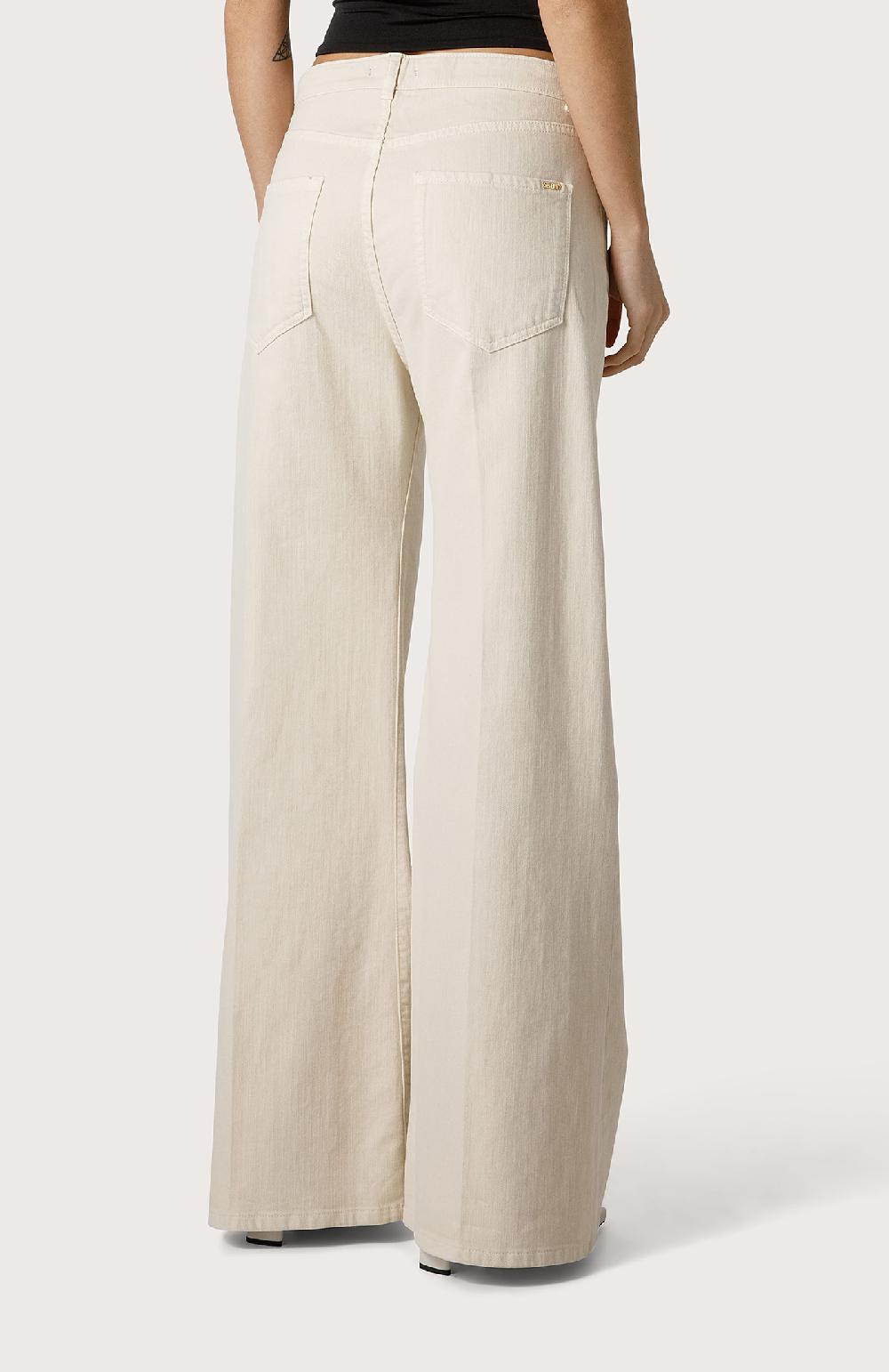 Seventy Pantalone 5 Tasche In Cotone Stretch - Col. Bianco