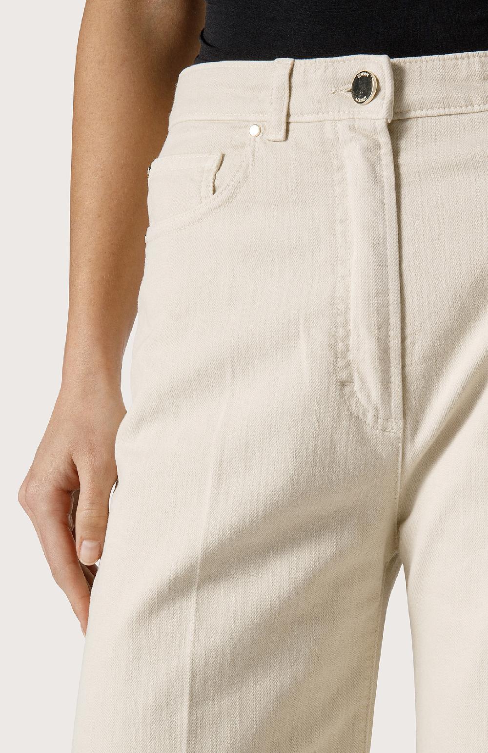 Seventy Pantalone 5 Tasche In Cotone Stretch - Col. Bianco