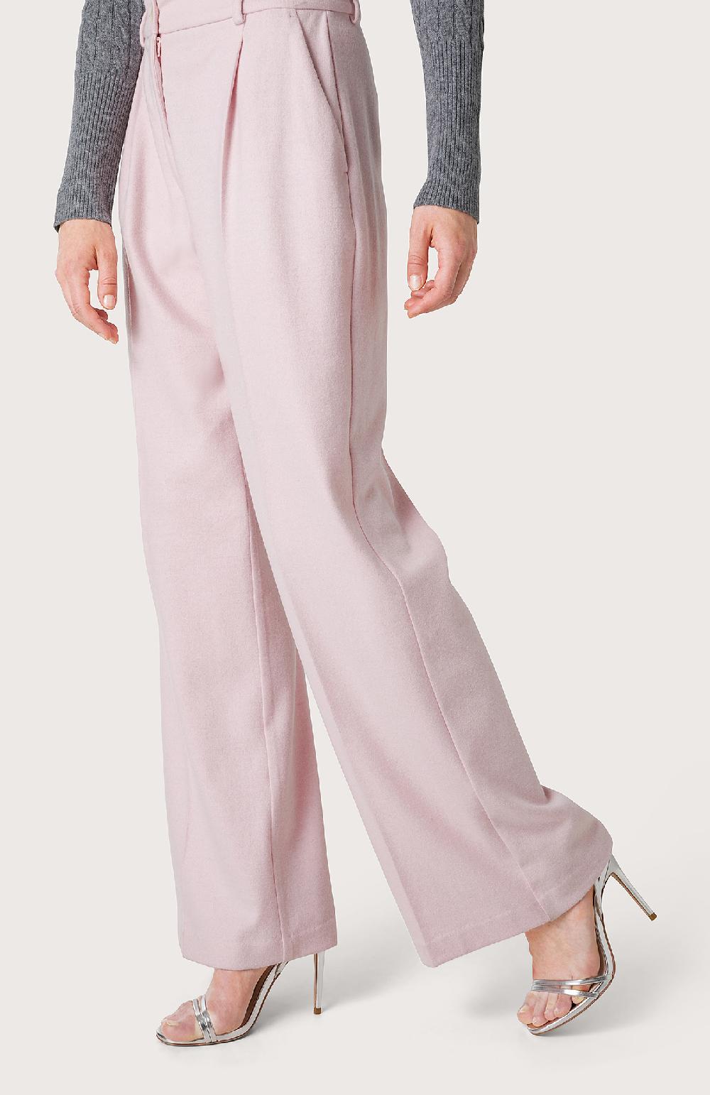 Seventy Pantalone A Vita Alta Con Tasca Americana - Col. Rosa