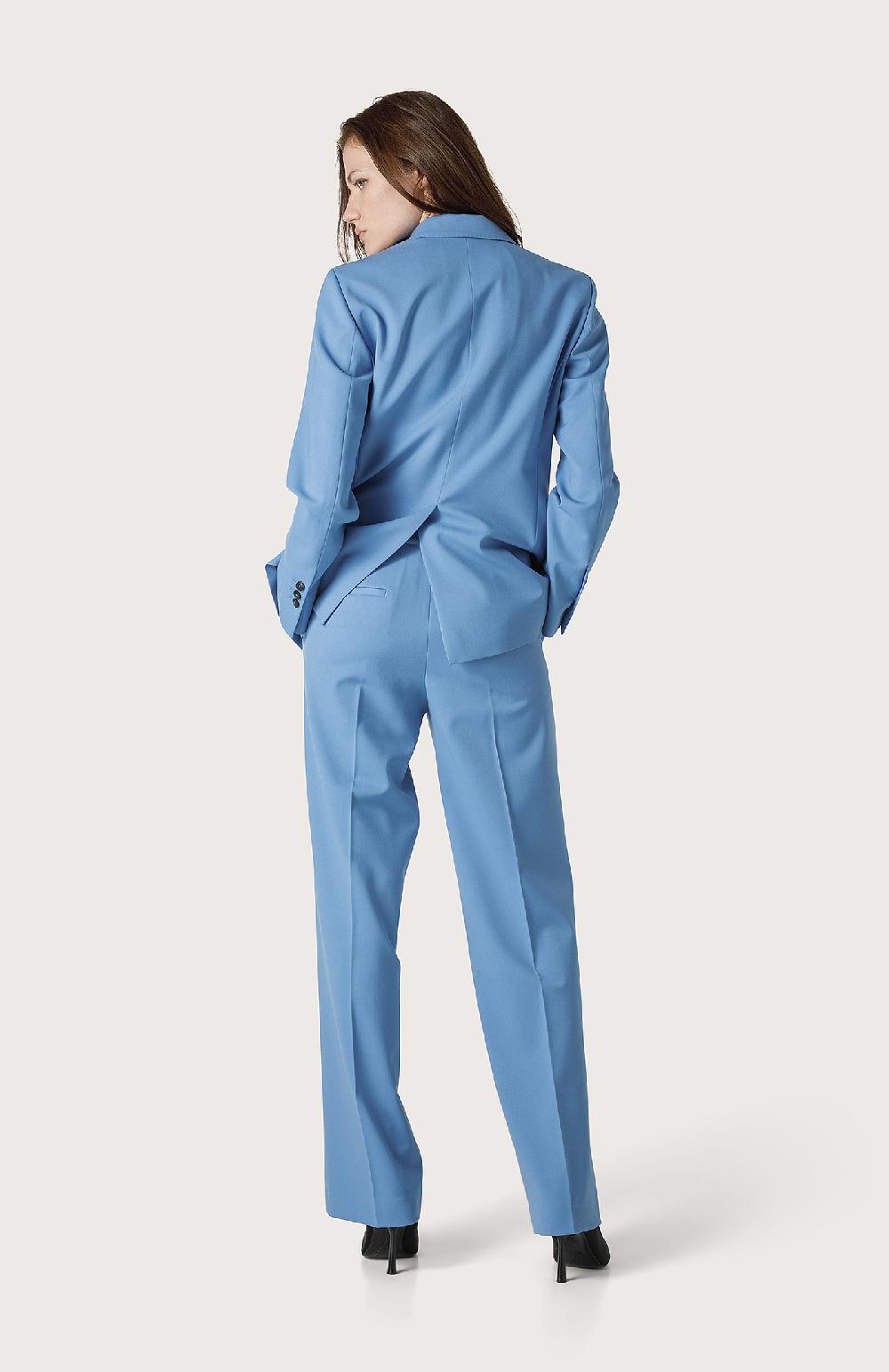 Seventy Pantalone Chino In Gabardina Stretch - Col. Blu