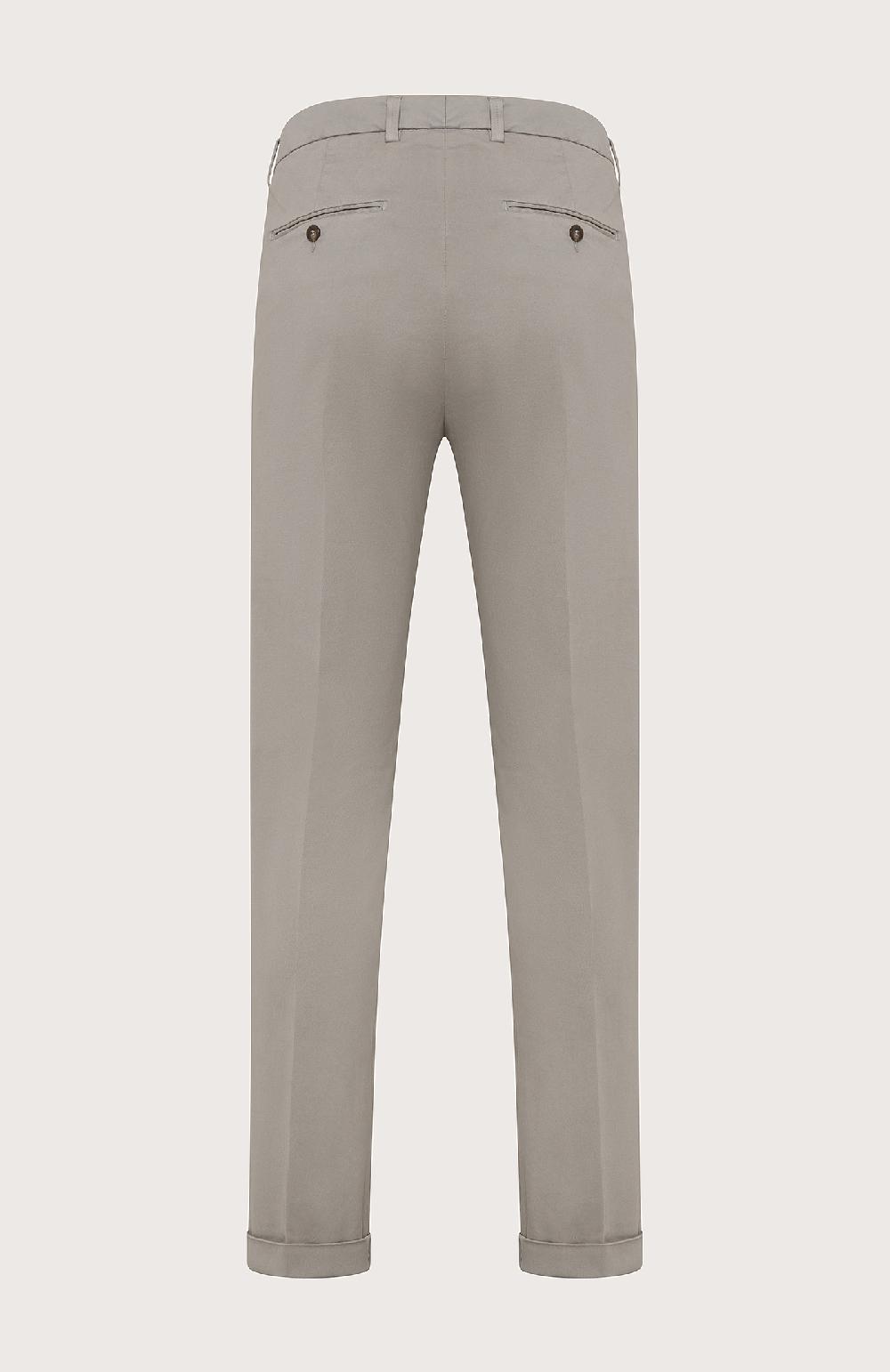 Seventy Pantalone Chino In Gabardina Stretch - Col. Neutro
