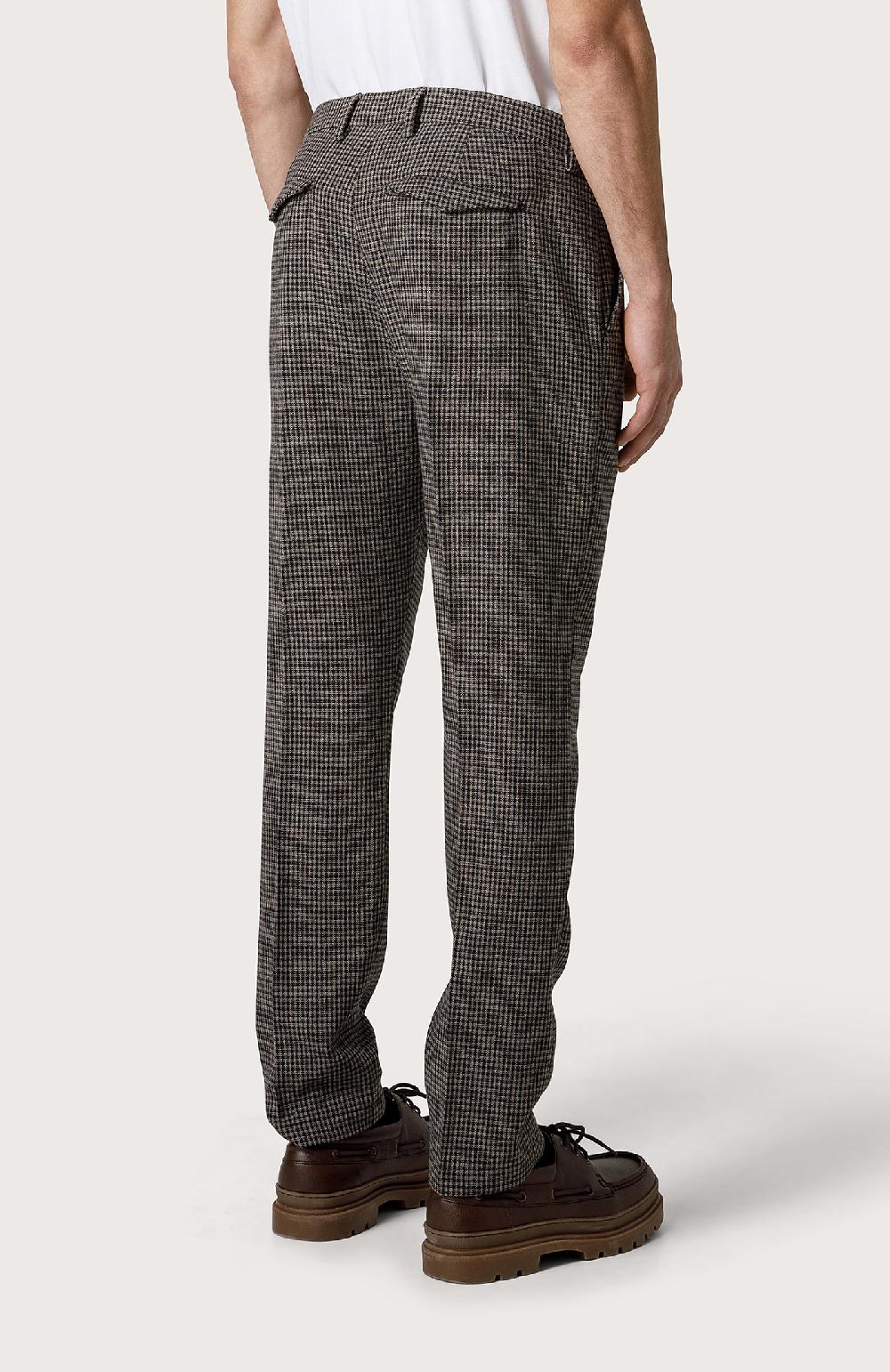 Seventy Pantalone Chino In Lana Stretch - Col. Marrone