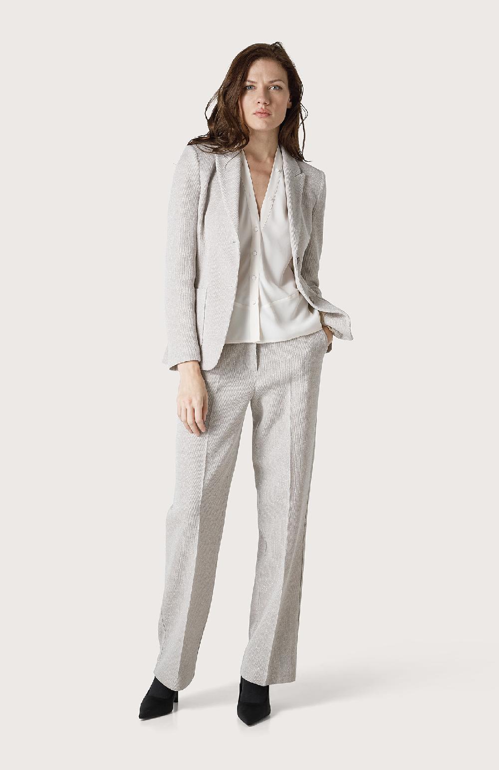 Seventy Pantalone Chino In Misto Lana Stretch - Col. Grigio