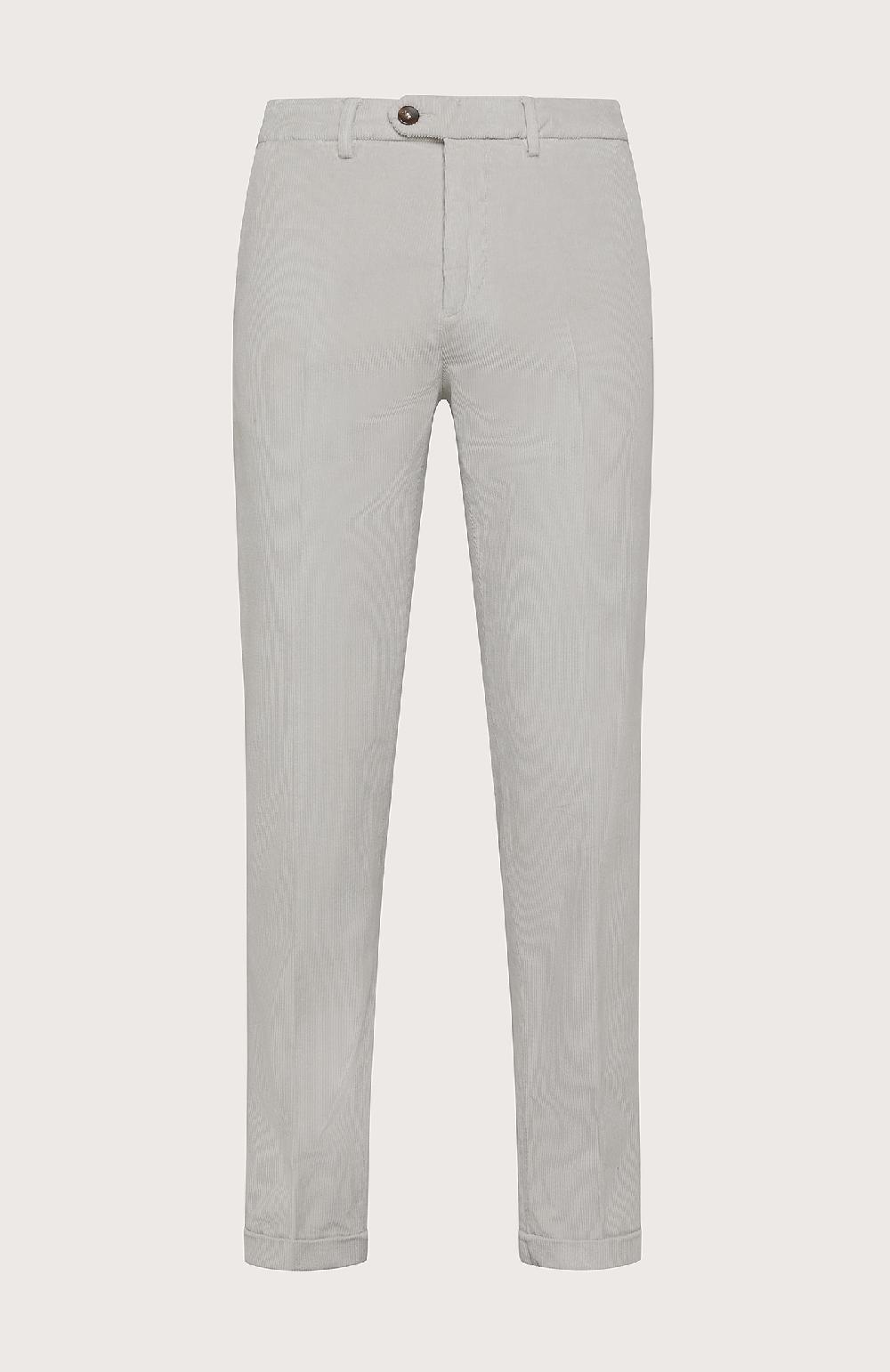 Seventy Pantalone chino in velluto cotone-modal stretch - Col. Neutro