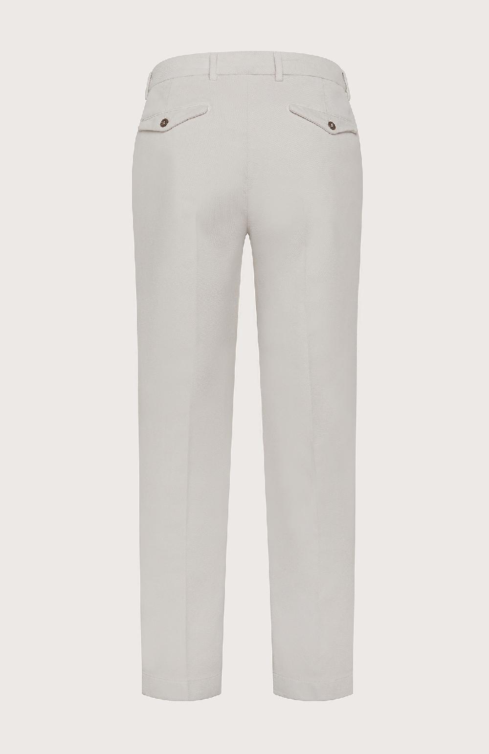 Seventy Pantalone Chino Realizzato In Diagonale Slegato Stretch - Col. Neutro
