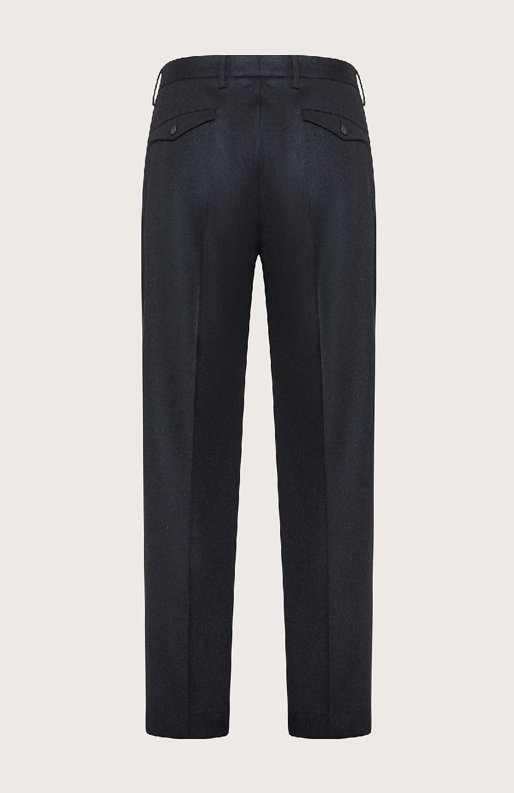 Seventy Pantalone Chino Realizzato In Flanella Mono-stretch - Col. Blu