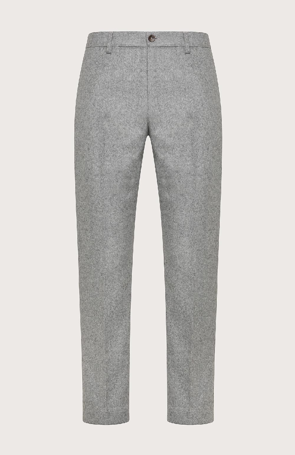 Seventy Pantalone chino realizzato in microfantasia mistolana - Col. Grigio