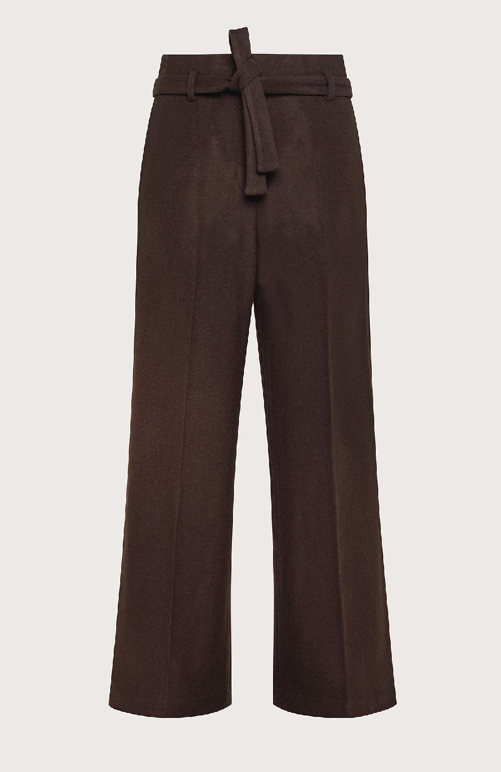Seventy Pantalone con cinturino annodabile - Col. Marrone