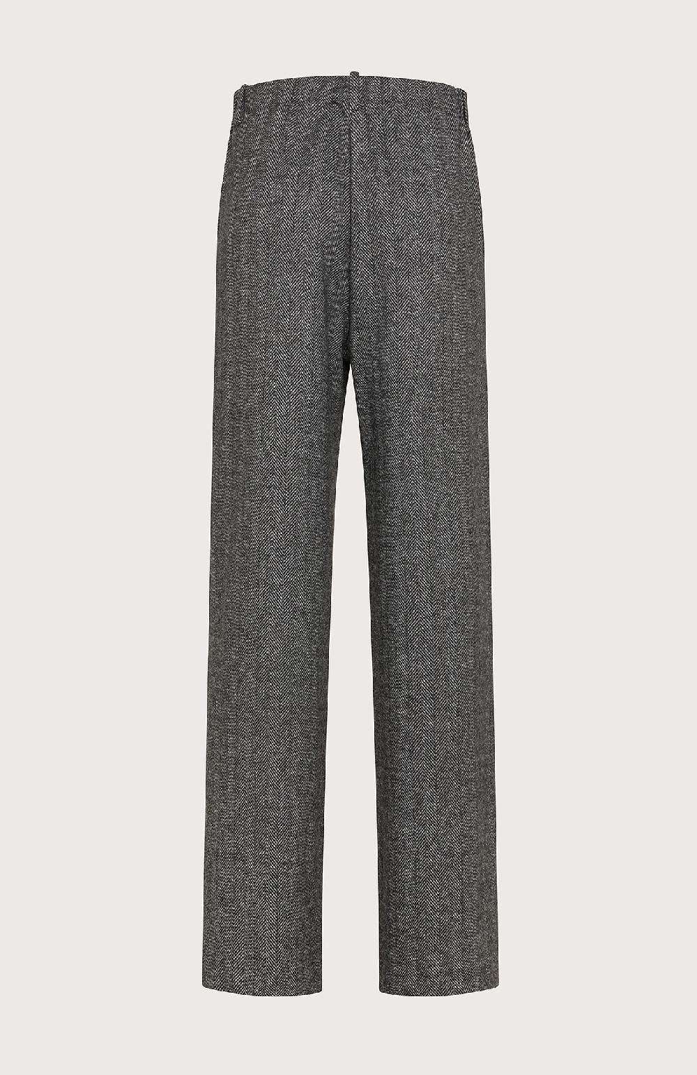 Seventy Pantalone Lungo Relax Fit In Maglia - Col. Grigio