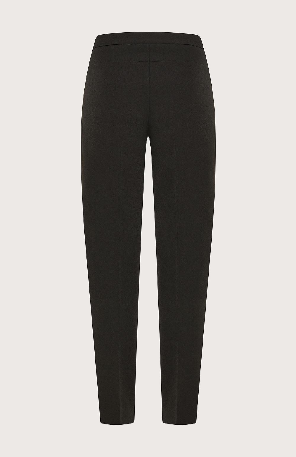 Seventy Pantalone Slim Fit In Poly Bielastic - Col. Nero