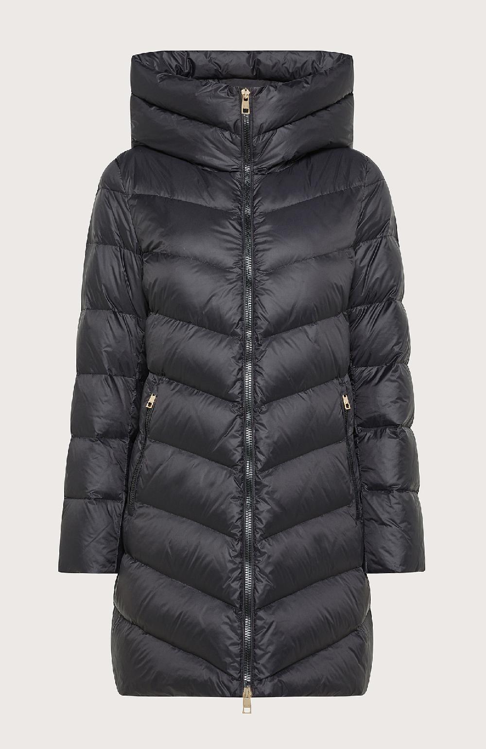 Seventy Piumino Imbottito In Piuma D'oca Rigenerata - Col. Nero