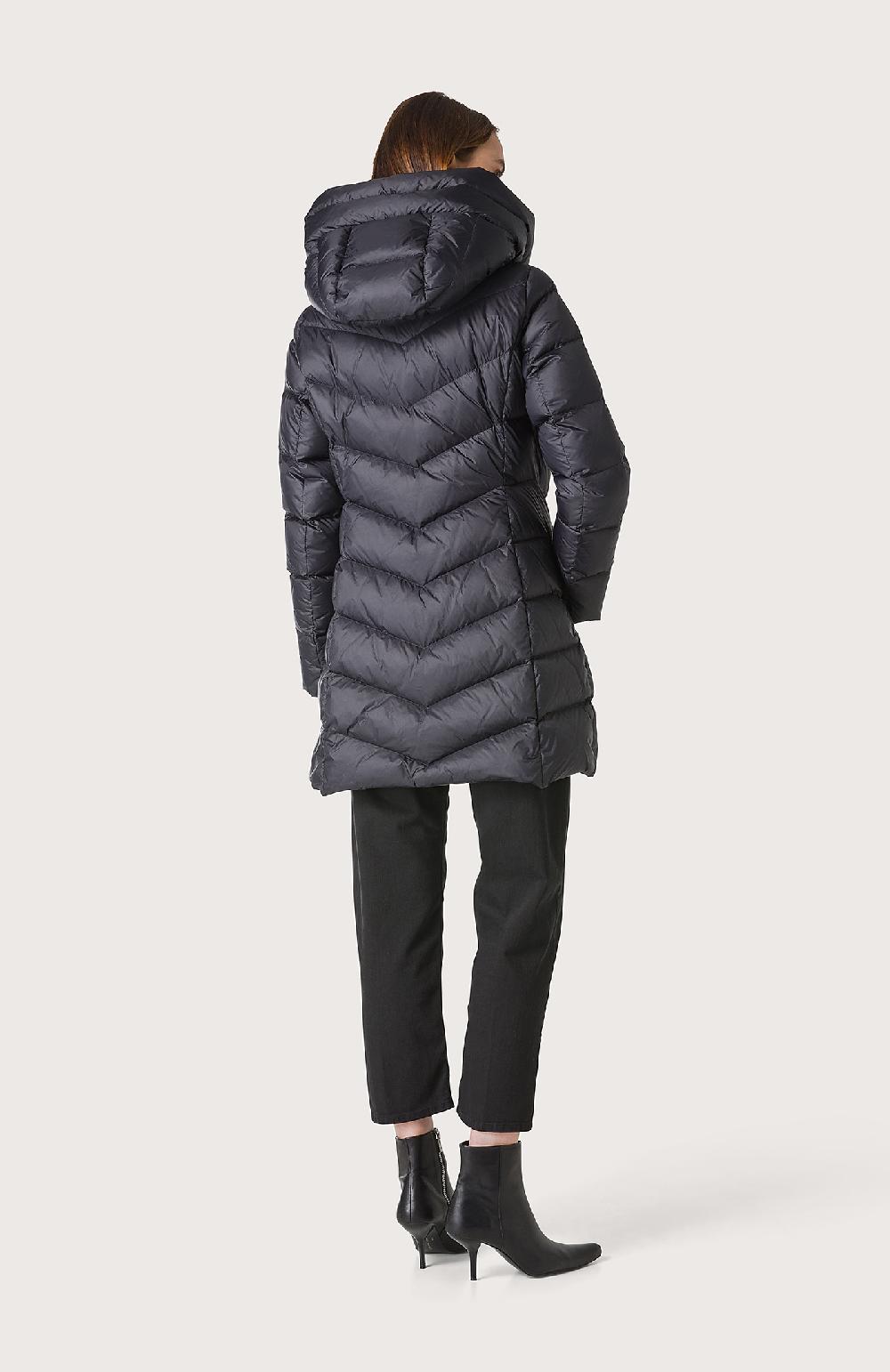 Seventy Piumino Imbottito In Piuma D'oca Rigenerata - Col. Nero