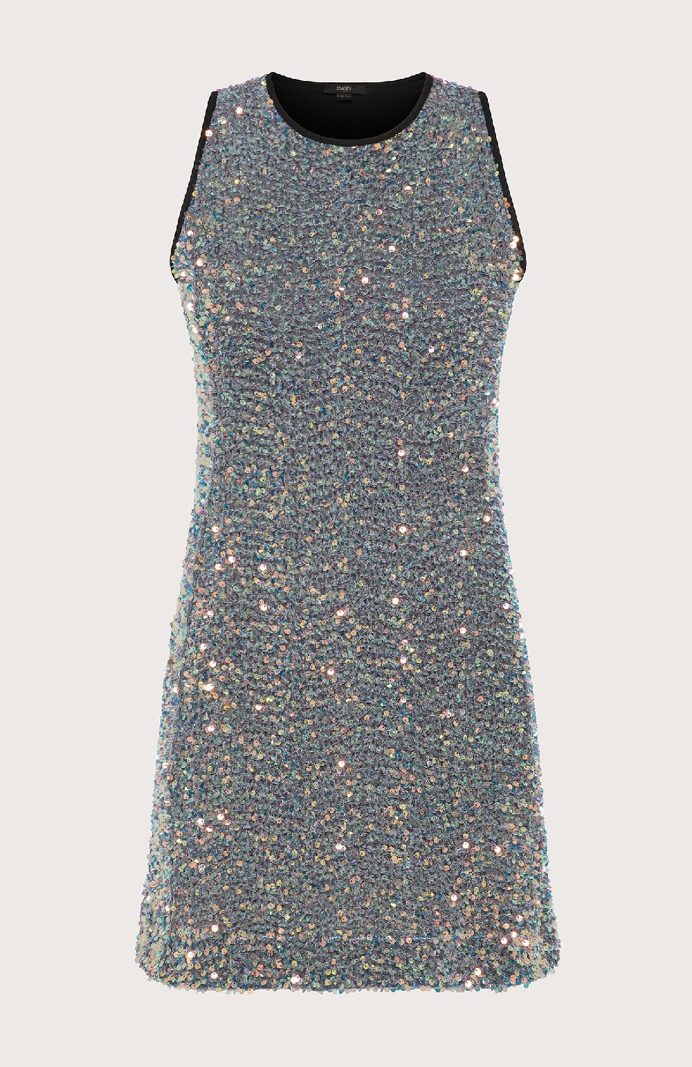 Seventy Abito corto con paillettes - Col. Grigio