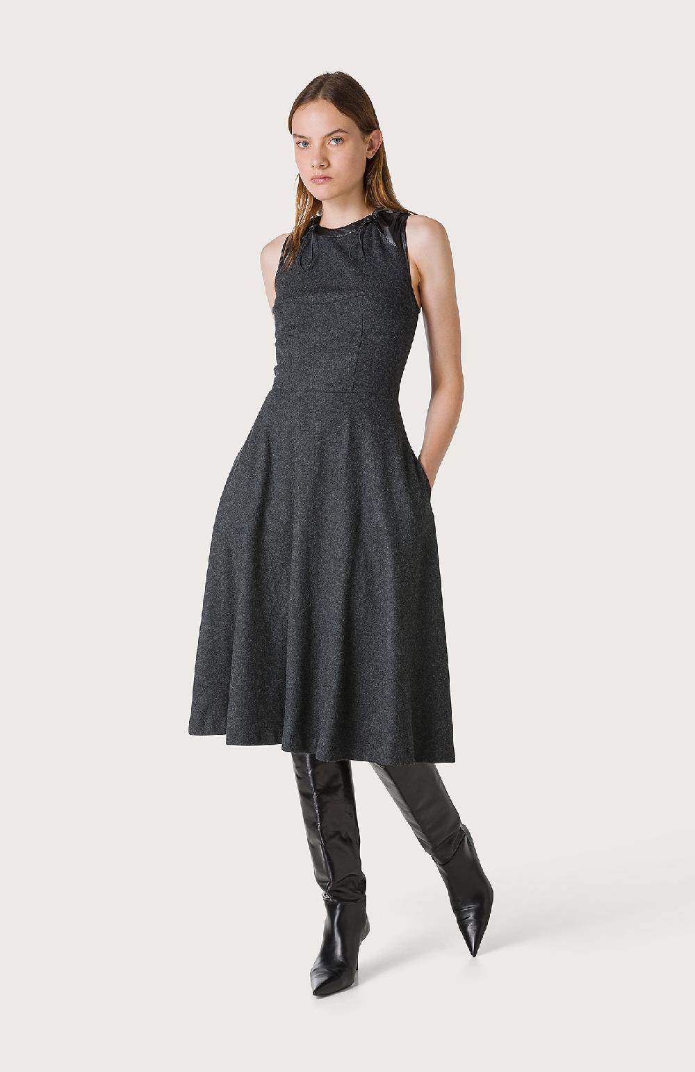 Seventy Abito midi avvitato - Col. Grigio