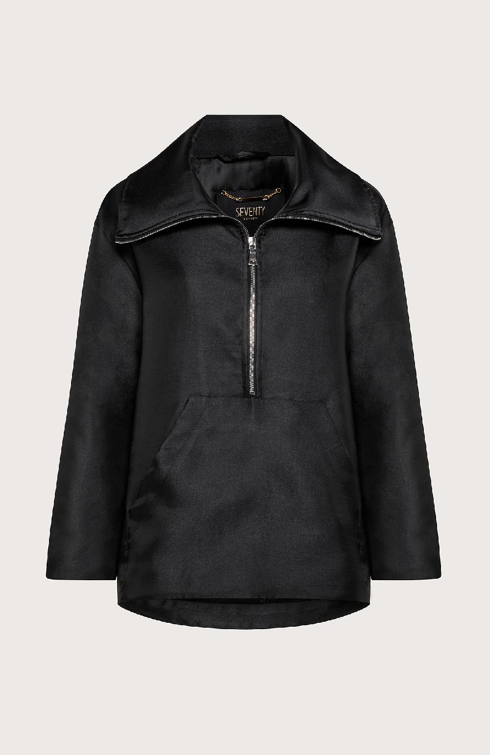 Seventy Anorak in duchesse - Col. Nero
