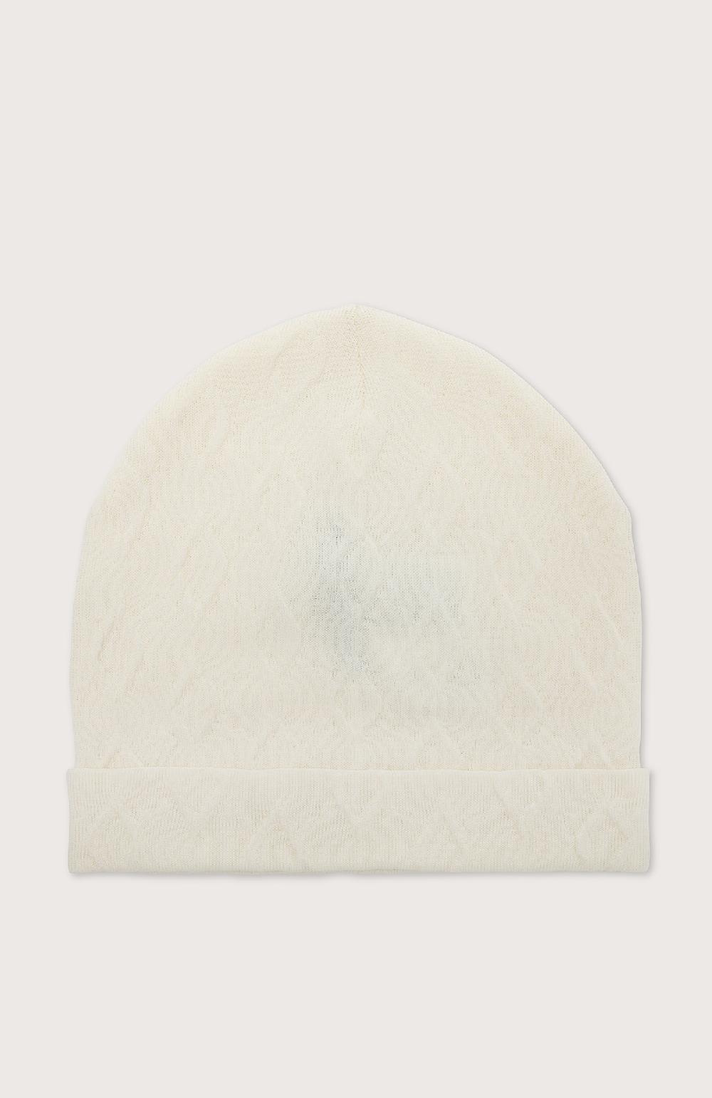 Seventy Beanie in lana - Col. Bianco