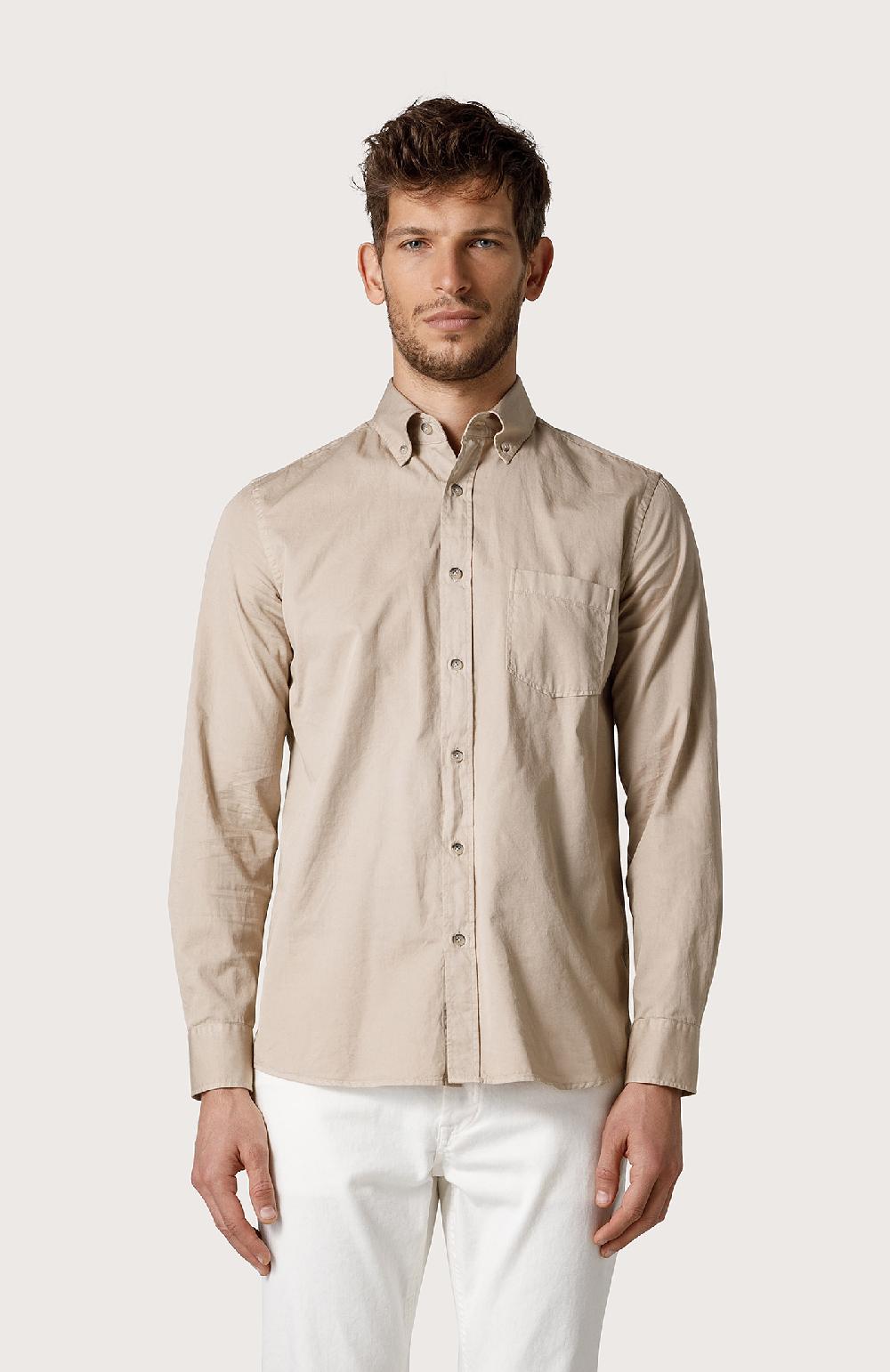 Seventy Camicia Botton Down - Col. Neutro
