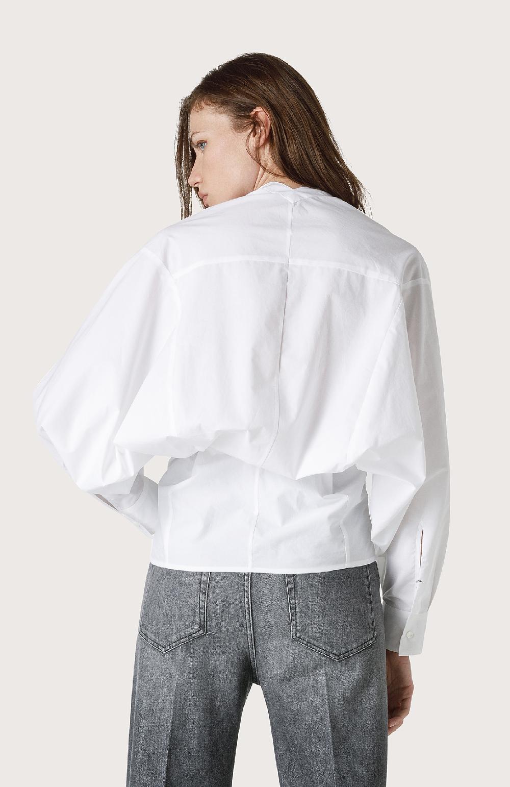 Seventy Camicia Con Collo A V - Col. Bianco