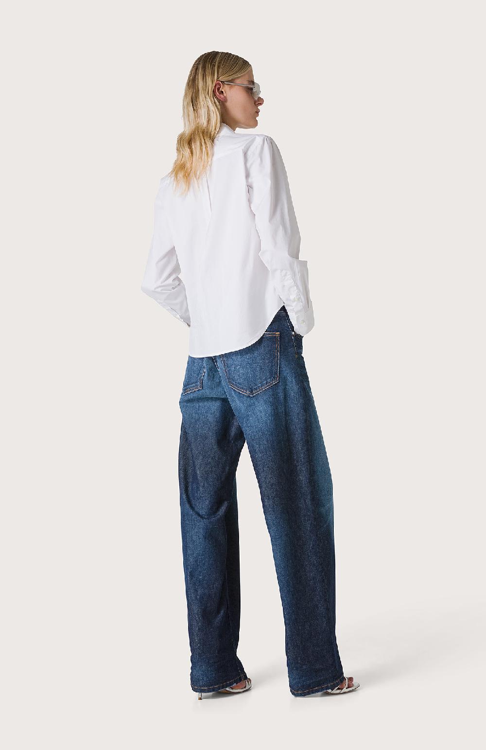 Seventy Camicia Con Collo Alla Francese - Col. Bianco